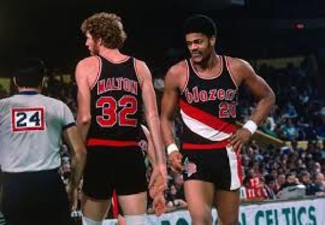 First NBA all star game and NBA championship post merger.