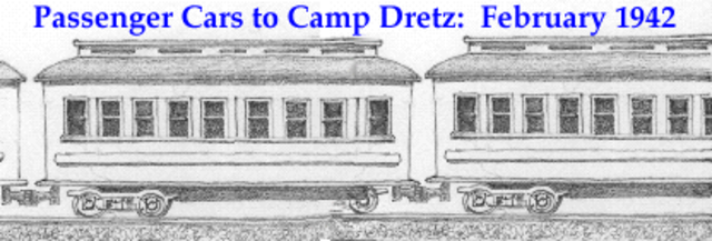 Passenger Cars to Camp Dretz