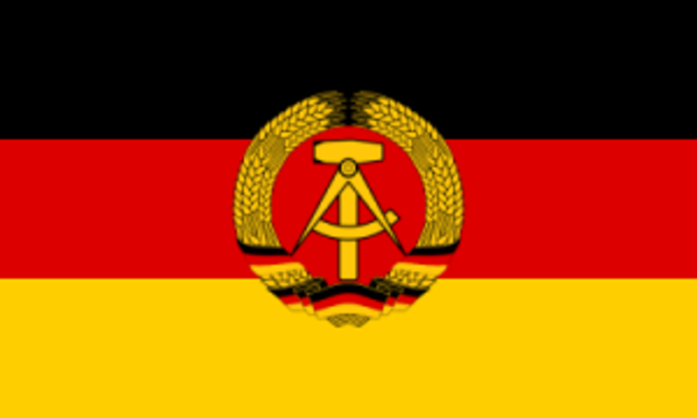 GDR changes its flag