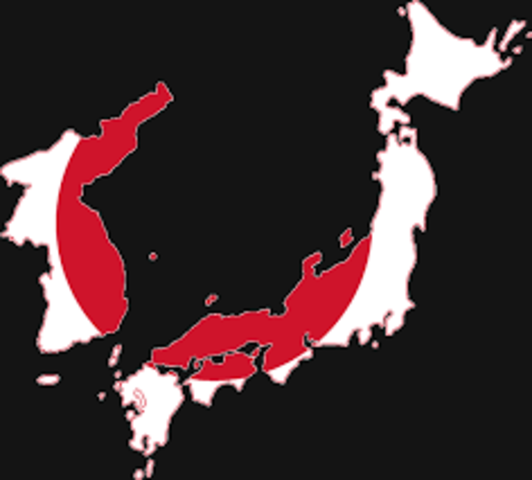 Japan annexes Korea