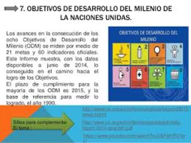 objetivos del milenio