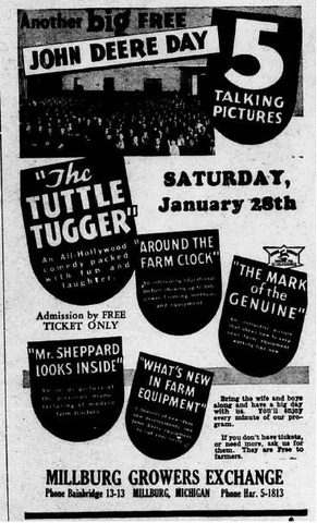 Movies at the fruit exchange