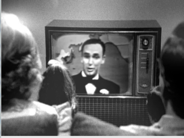 First public televison broadcast