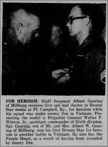 Albert Gearing medal