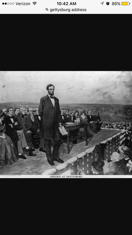 Gettysburg Address Delivered