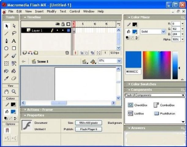 Action Script. Flash