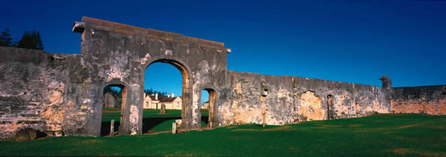 Norfolk Island becomes a prison island
