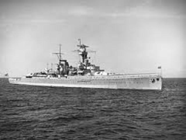 Germany lets loose two battleships on Atlantic