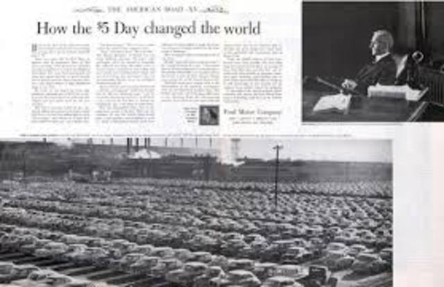 The Ford Motor Company Raises Wages