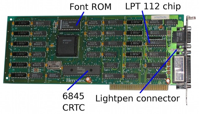 HGC (Hércules Graphics Card)
