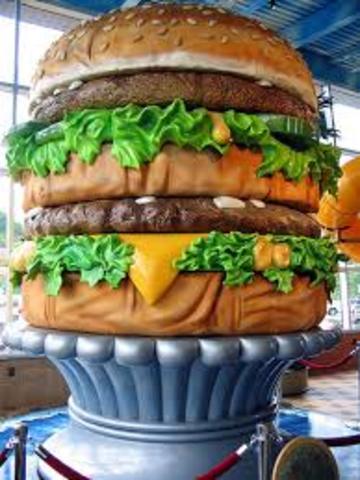 Opening of the Big Mac museum.