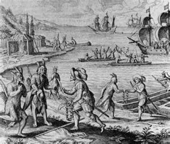 First known attempt at European colonization