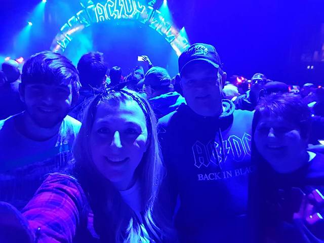 I attended an ACDC concert