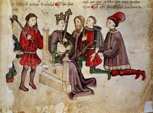 Juramento del vasallaje al nuevo rey de Castilla