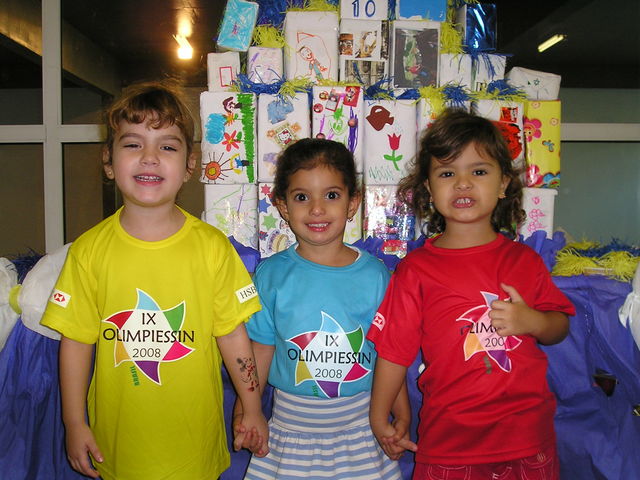 No OLIMPIESSIN na escola