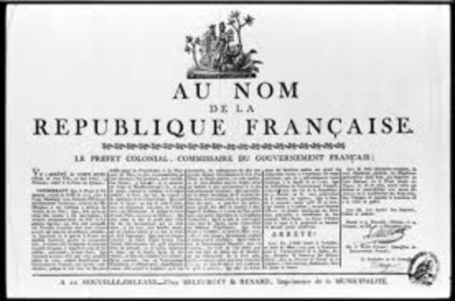 Reinstatement of Code Noir