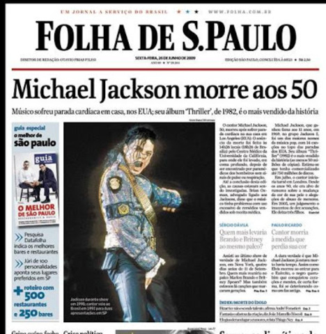 morte do michael jackson