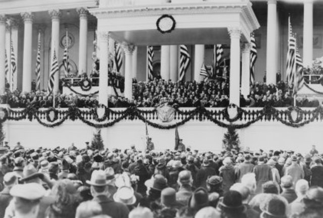 Cavin Coolidge Becomes President