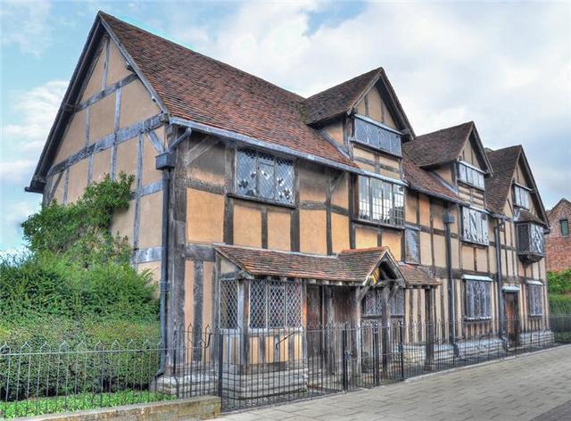 Shakespeare retired to Stratford