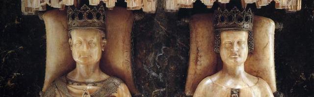 Matrimonio Carlos II y Leonor de Trastámara