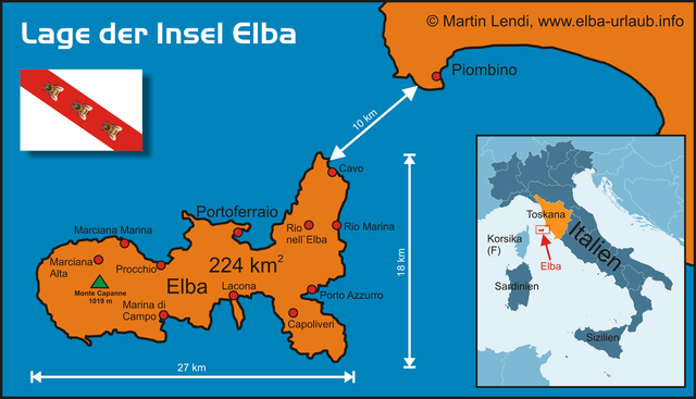 Napoleon is exiled to Elba