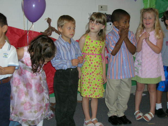 I graduated from pre-K