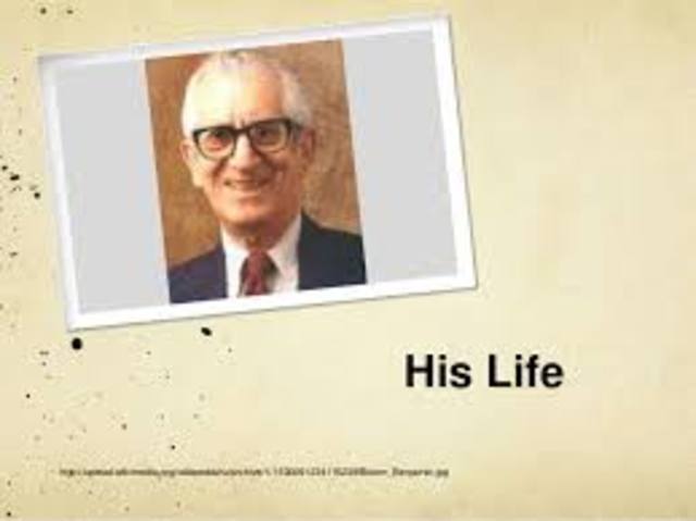 Benjamin Bloom desarrolla la TAXONOMIA de los objetivos educativos