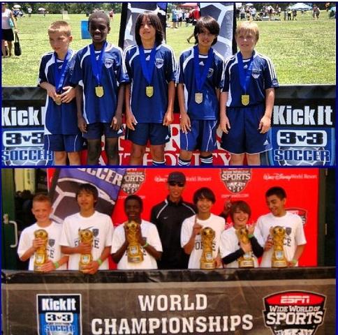 Ganando tres contra tres competición nacional