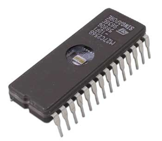 EPROM (Erasable and Programmable Read-Only Memory)