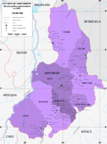 EL ESTADO DE SANTANDER ADOCTO EL CODIGO CIVIL DE ANDRES BELLO