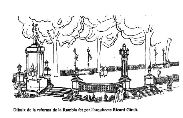 Reforma de la Ramlba per Ricard Giralt