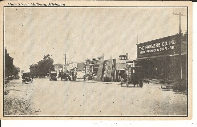 Main Street, Millburg, Mich