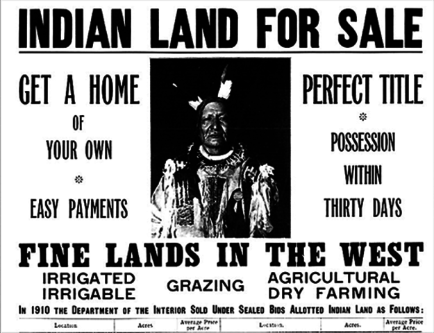 Two Million Acres Bought by Whites