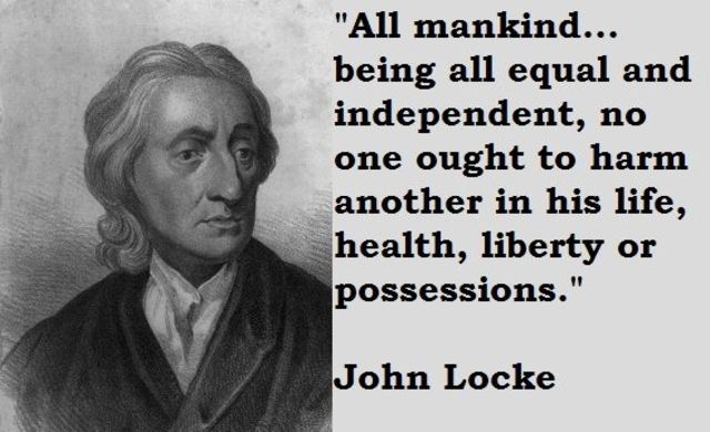 John Locke write Natural Rights