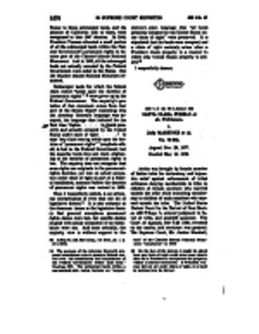 Santa Clara Pueblo v. Martinez