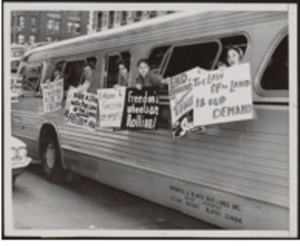 Freedom rides from DC to New Orleans