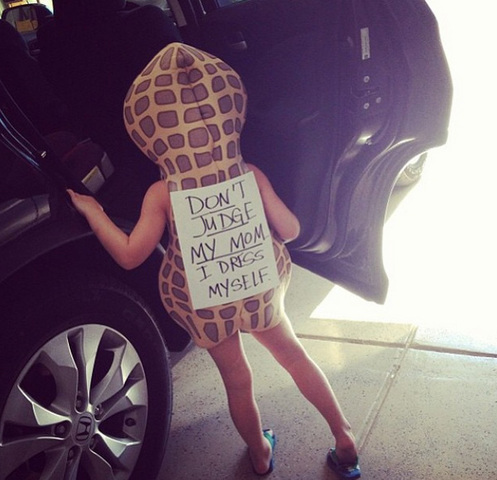 My Children decide to dress themself