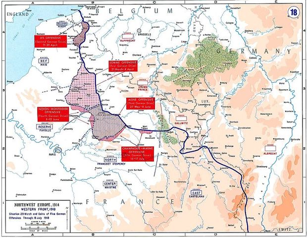 Germany launches the Spring Offensive.
