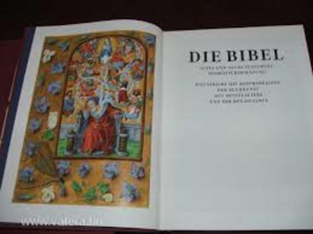 A Biblia kiadása német nyelven