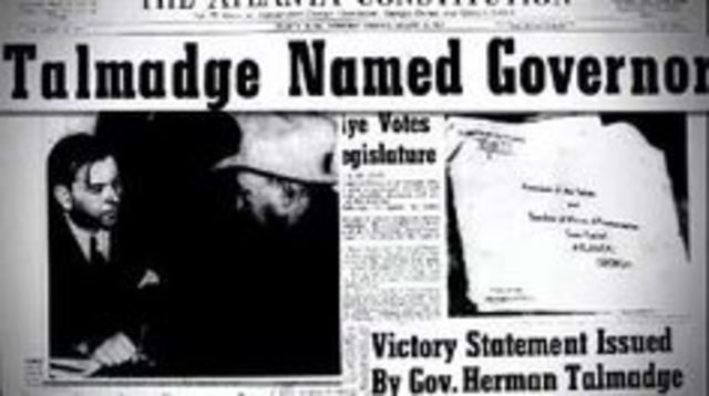 The election of 1946 and the governors controversy.