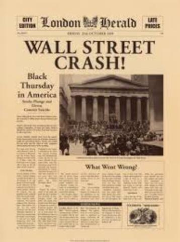 The Wall Street Crash and the Policy of New Deal