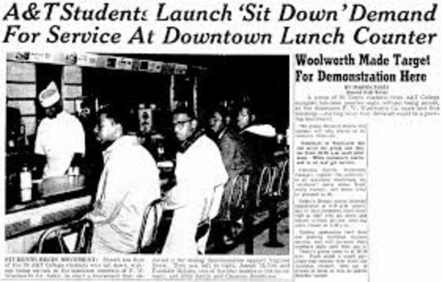 Lunch counter protests