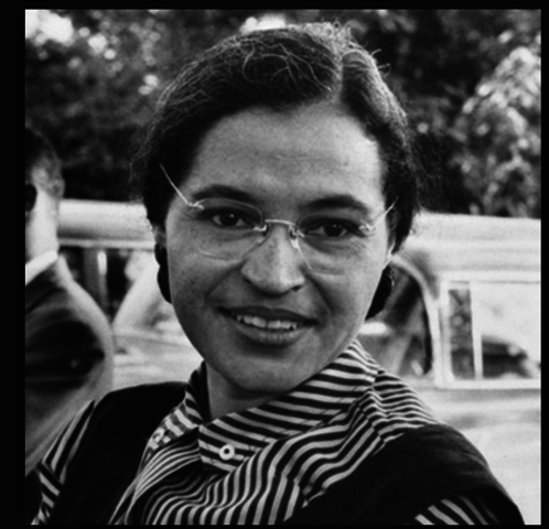 Rosa Park is arrested
