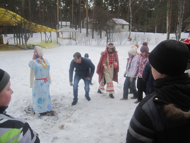 Веселая масленица.