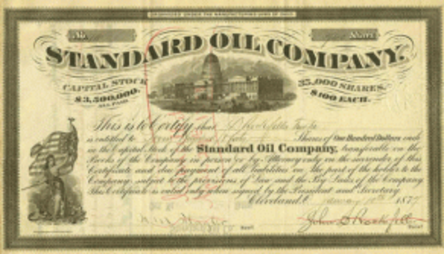 standard oil dissolved by the supreme court