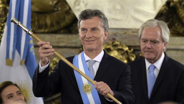 Asume la Presidencia Mauricio Macri