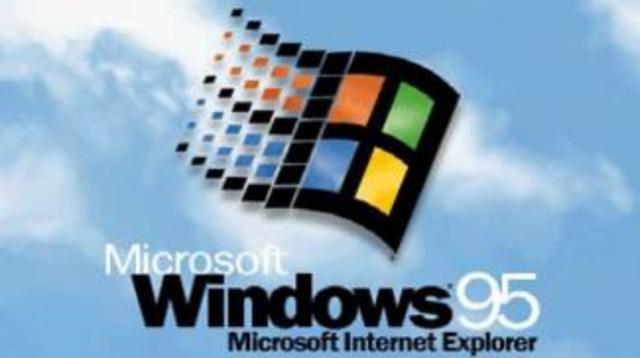 Sale al mercado Windows 95
