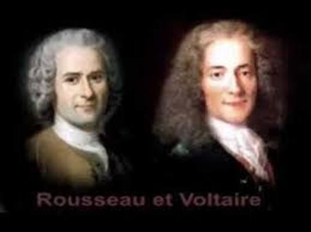 Voltaire y Rosseau
