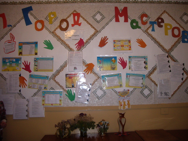 Наш классный уголок
