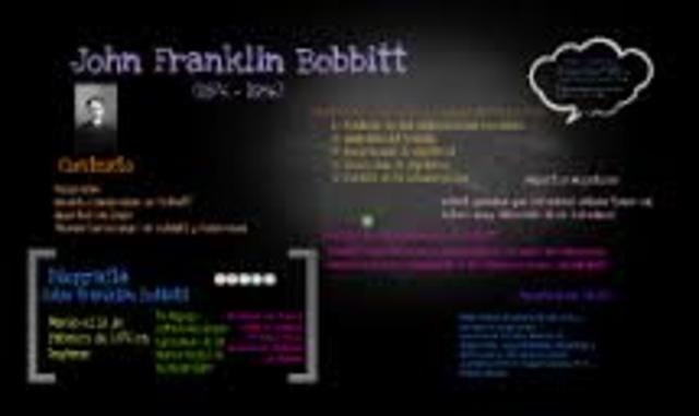 Características del modelo de John Franklin Bobbit.